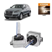 Audi Q7 2009-2009 Xenon D1S / D1R 4300K Sarı HID Xenon Ampul 2 Adet - 1