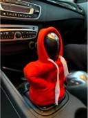 Dolunay Hediyelik Vites Kılıfı Kapşonlu Sweatshirt Geçirmeli Vites Topuzu Kılıfı - 1
