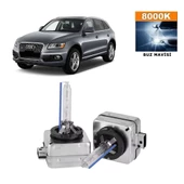Audi Q5 2009-2016 D3S / D3R 8000K Buz Mavisi HID Xenon Ampul 2 Adet - 1