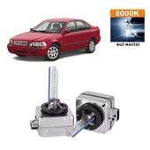 Volvo S40 2008-2011 D1S / D1R 8000K Buz Mavisi HID Xenon Ampul 2 Adet - 1