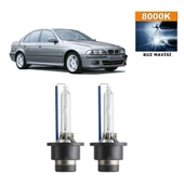 BMW 5 Serisi E39 1996-2003 D2S / D2R 8000K Buz Mavisi HID Xenon Ampul 2 Adet - 1