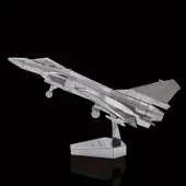 DIY 3D Metal Puzzle Bulmaca Air Force J-10B Savaş Uçak 43 Parça 14+ yaş üstü Hediyelik model - 1