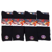 Dündar Erkek Plus Havlu THERMAL Kışlık Çorap 7019 - 12 Adet  Karışık Renk 40-44 thumbnail 3