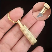 Anahtarlık Anahtarlığa Takılabilen Mini Falçata Anahtarlık Maket Bıçağı - 1