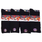 Dündar Erkek Plus Havlu THERMAL Kışlık Çorap 7019 - 6 Adet  Siyah 40-44 thumbnail 1