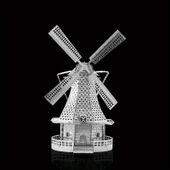 DIY 3D Metal Puzzle Bulmaca HOLLANDA YEL DEĞİRMENİ 14+ yaş üstü Hediyelik model - 2