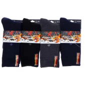 Dündar Erkek Plus Havlu THERMAL Kışlık Çorap 7019 - 12 Adet  Karışık Renk 40-44 thumbnail 2