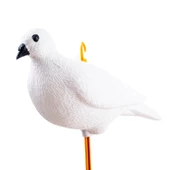 Beyaz Güvercin Mühresi - Gerçekçi Tasarım - HDD 012 thumbnail 2