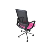 Uzay Ofis Nehir Çalışma Koltuğu - Pembe - 2