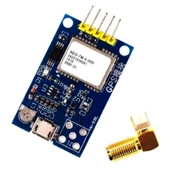 NEO-7M Çift Taraflı GPS Mini Modülü - HW-539, Arduino Shield Mini Gps Modül - 1