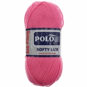 Polosu Softy Lux Bebe El Örgü İpi 463 Açık Nar Çiçeği ( 5 Adet ) - 1
