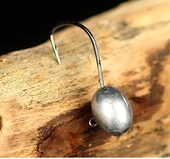 Hokkaido 10 adet 3 gram ağırlık,No 4  Mustad İğneli,Jig Head,zoka - 4