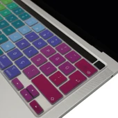 MacBook Pro Klavye Koruyucu Türkçe Baskı Dazzle Renk İnce Silikon A2251 A2289 A2338 A2141 thumbnail 2