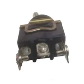 Büyük Boy Toggle Switch 2 Konum 3 Pin Vidalı 12mm 6A 250VAC - 2