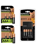 Duracell Cef 14 Pilli Şarj Cihazı ve Şarj Edilebilir 2 Adet 1300 Mah 6 Adet 750 Mah Pil Paketi - 1