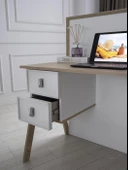 Erezoğulları Mobilya Asil Çekmeceli Yazı Tahtalı Çalışma Masası 120cm - 4