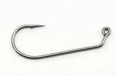 Hokkaido 50 Adet No:1/0 Yüksek Karbonlu Çelik,60 Derece Offset,jig Head,silikon,sahte,delikli Iğne, - 2