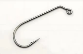 Hokkaido 50 Adet No:5/0 Yüksek Karbonlu Çelik,60 Derece Offset,jig Head,silikon,sahte,delikli Iğne, - 1