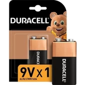 Duracell 9 Volt (2 li) Pil 2 Adet - 1