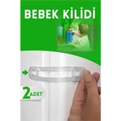 ModaCar 2 Adet Çocuk Dolap ve Çekmece Kilidi - 1