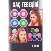 ModaCar 4 Renk Geçici Saç Tebeşir Seti - 1