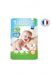 Tidoo Hipoalerjenik-ekolojik Bebek Bezi No:3 Jumbo Midi 4-9 Kg / 56 Adet - 1