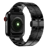 Apple Watch Ultra 2 49mm Kordon Krd-63 Paslanmaz Metal Kobra Tasarım Kordon thumbnail 6