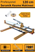 Long 120cm Uzun Kesim- Yeşil Lazerli Granit Fayans Kesme Makinesi Yedek Elmas Ucu Hediyeli - 6