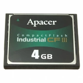 4 Gb Compact Flash CF III Endüstriyel - Geniş Sıcaklık Destekli Hafıza Kartı - 1