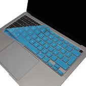 MacBook Air 13 Klavye Kılıfı A2179 A2337 M1 Türkçe Q Silikon İnce • Toz Sıvı Koruma Yıkanabilir - 5