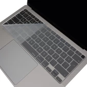 MacBook Air 13 Klavye Kılıfı A2179 A2337 M1 Türkçe Q Silikon İnce • Toz Sıvı Koruma Yıkanabilir - 6