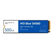 WD 500GB Blue SN580 SSD m.2 NVMe WDS500G3B0E 4000-3600MBPS GEN4 - 1