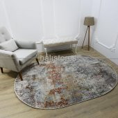 Modern Renkli Oval Halı 7/25 9022  Çok Renkli 200 x 290 - 2