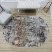 Modern Renkli Oval Halı 7/25 9022  Çok Renkli 200 x 290 - 3