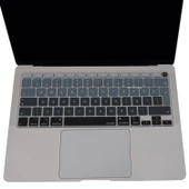 Macbook Air M1 13inç Klavye Koruyucu Türkçe Q Ombre A2179 A2337 ile Uyumlu - 6