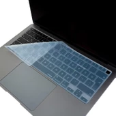 Macbook Air M1 13inç Klavye Koruyucu Kılıf TouchID'li (UK-EU İngilizce) A2337 A2179 ile Uyumlu - 3