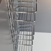 Hometarz Krom Raf 3 Katlı Banyo Düzenleyici Şampuanlık Paslanmaz - 3
