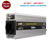 24 VOLT - 1000 WATT MODİFİYE SİNÜS İNVERTER - 1