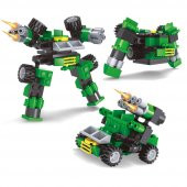 Ausini Titan Heroes Gunner-3 76 Parça - 1
