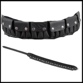 Uyguna-Yakala Siyah - Suni Deri Fişeklik Kapaklı - 052-S thumbnail 1