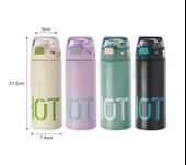 Shotay Çelik Termos Matara 530Ml Siyah - 6