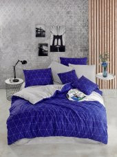 BEGENALHOME Ranforce Light Mavi Dream Nevresim Takımı Çift Kişilik - 1