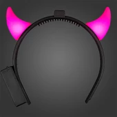 14 ADET YILBAŞI PARTİ TAÇI  PEMBE IŞIKLI ŞEYTAN BOYNUZU PEMBE IŞIKLI ŞEYTAN TAÇI IŞIKLI NOEL TAÇI thumbnail 1