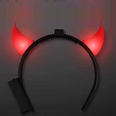 3 ADET IŞIKLI YILBAŞI TAÇI IŞIKLI ŞEYTAN BOYNUZU IŞIKLI ŞEYTAN TAÇI YILBAŞI PARTİ TAÇI NOEL IŞIKLARI thumbnail 1