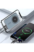 Earldom PD12 5.000 mAh 15W Kablosuz Şarjlı Pd Hızlı Şarj Magsafe Premium Powerbank - 7