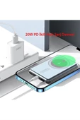 Earldom PD12 5.000 mAh 15W Kablosuz Şarjlı Pd Hızlı Şarj Magsafe Premium Powerbank - 4