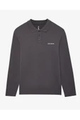 Skechers S242198-003 M Polo Casual Comfort Long Sleeve Polo Erkek Polo Tişört - 3