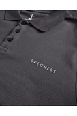 Skechers S242198-003 M Polo Casual Comfort Long Sleeve Polo Erkek Polo Tişört - 6