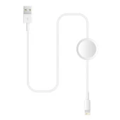 FitPlus FP-112 Apple Watch 2in1 Manyetik Şarj Kablosu 1mt - 3