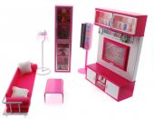 Modern Yaşam Oturma Odası Oyun Seti Sesli Ve Işıklı - 1